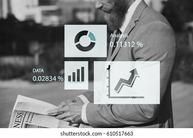 Graph Data Show Summary Analysis Icon Graphic