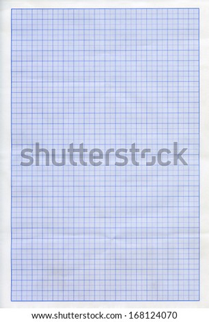 Graph paper texture, square grid background 
