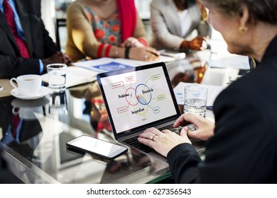 Graphic of diagram problem solution strategy