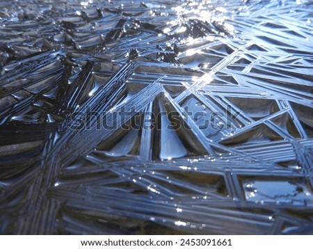 graphic  exact nature sharp structure abstract ice