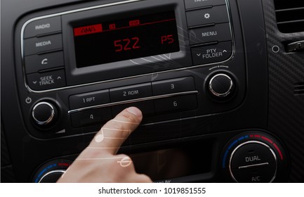 Graphical user interface intelligent car