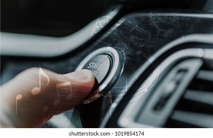 Graphical user interface intelligent car