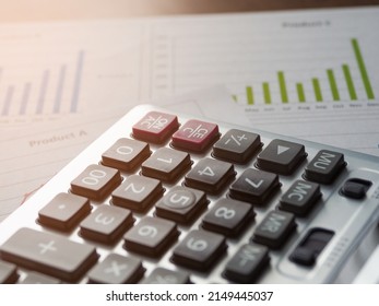 Graphing And Calculator Business Finance Concept Business Expenditure Financial Flexibility