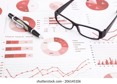 graphs, charts, data analysis and summarizing report for financial, management budget, marketing research and  business project planning - Powered by Shutterstock - Get 15% off with code: PIKWIZARD15