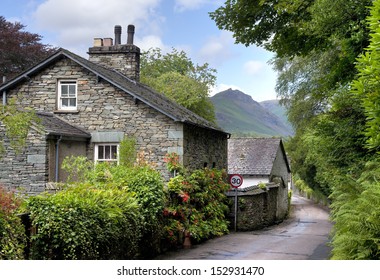 Grasmere village, the Lake District, Cumbria, England