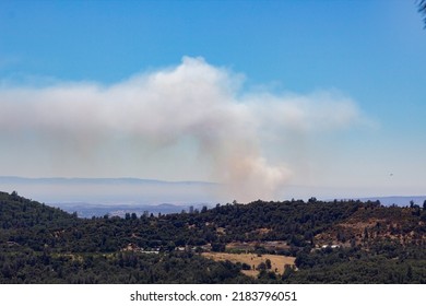 Grass Fire In The Foothills Of Tuolumne County Northern California 2022