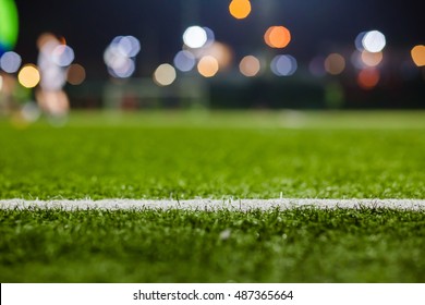 Grass Football Field Blur