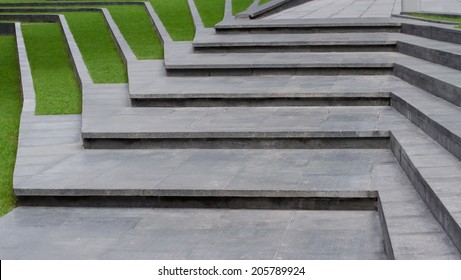 Grass Stair ,landscape Architecture