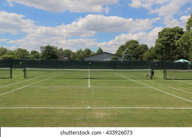 Grass tennis courts