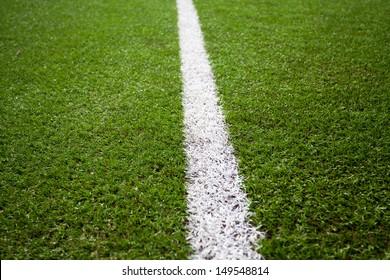 Grass Turf On A Sports Field