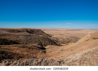 Grasslands National Park In Autumn