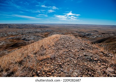 Grasslands National Park In Autumn