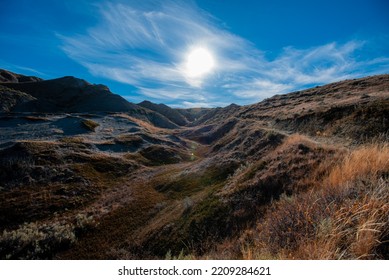 Grasslands National Park In Autumn