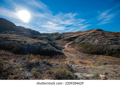 Grasslands National Park In Autumn