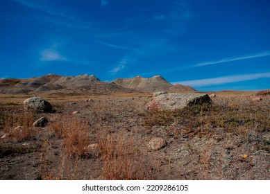 Grasslands National Park In Autumn