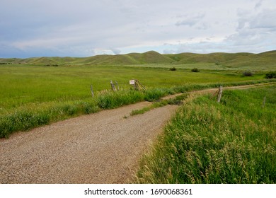 Grasslands National Park In Saskatchewan Canada