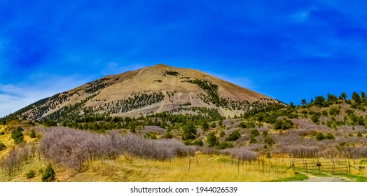 Prairie Fields Mountain Background High Res Stock Images Shutterstock