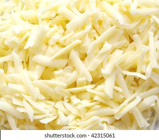 Grated Cheddar Cheese Background