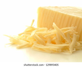 Grated Cheddar Cheese With Block