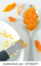 Grated Orange Zest For Baking