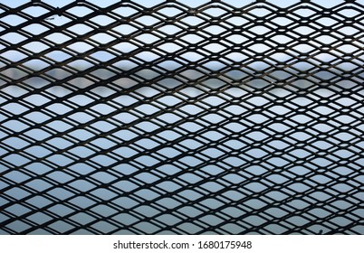 Grating Background Pattern Lattice Grating Metal Stock Photo 1680175948 ...