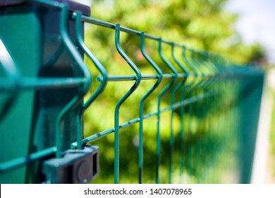 Grating Wire Industrial Fence Panels, Pvc Metal Fence Panel