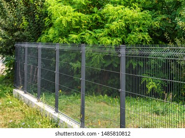 Grating Wire Industrial Fence Panels, Pvc Metal Fence Panel