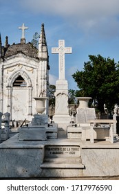 Grave At The Havana Cemetary 