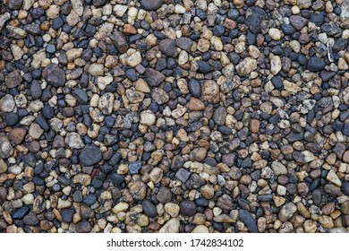 Gravel In Front Of The House. Black, Brown And Gray In Small, Medium And Large Sizes