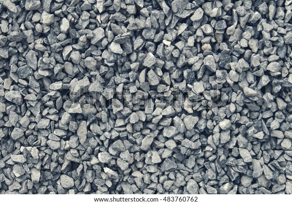 gravel / grit (3 - 6 mm) of glauconite sandstone, dark blue and cold color tone