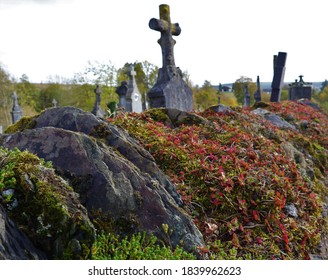 Graves In The Old Cemetary