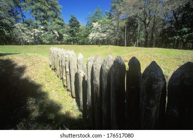 Gravestone Commemorating The Lost Colony At Roanoke, NC