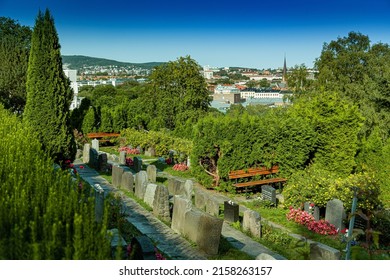 Graveyard Gamle Aker Kirke  Oslo Norway