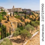 Gravina in Puglia on a sunny summer day, province of Bari, Apulia, southern Italy.