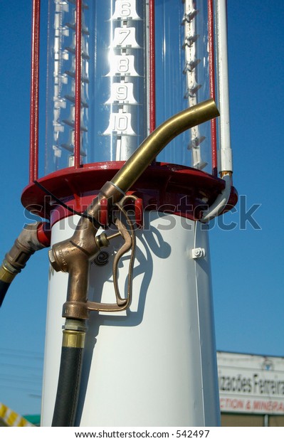 Gravity Flow Gas Pump Stock Photo Edit Now 542497