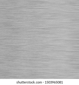 Gray Aluminum Or Steel Background Texture With Brushed Effect