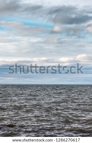 Similar – Image, Stock Photo Let’s go! … Crossing to Hallig Gröde