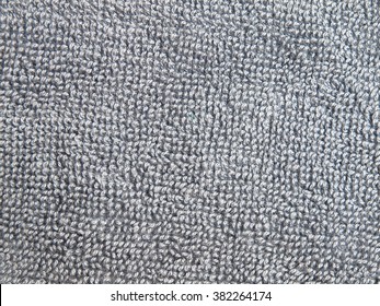 Gray  Bath Towel Texture