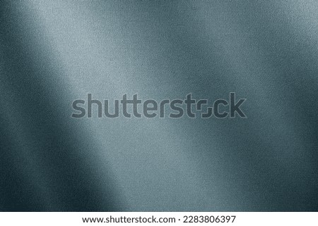 Gray blue white silk satin. Gradient. Dusty blue color. Luxury elegant abstract background for design. Light dark shade. Matte, shimmer. Curtain. Fold. Drapery. Fabric, cloth texture. 