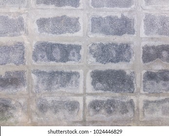 gray brick back ground.