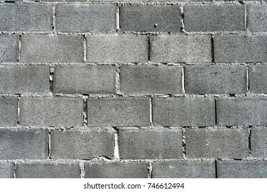 Gray Brick Block Wall