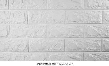 White Brick Wall Texture Backgroundclose Stock Photo 482138197