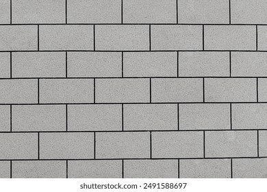 gray brick wall texture background