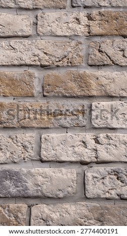 Gray Brick Wall Texture Background with Ultra Detailed Masonry Surface, Natural Wear and Subtle Orange Color Accents, Clean Geometric Structure, High Resolution Architectural Material for Modern Design, Branding, Advertising, UI Backgrounds, Product Mockups, Digital Interfaces and Creative Commercial Use, Ultra High Resolution 8K