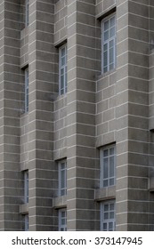 gray building