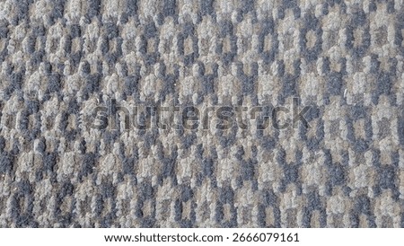 Gray Carpet Texture with Repeating Pattern