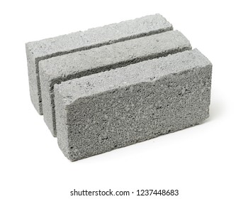 Gray Cement Solid Brick Isolated On Stock Photo (Edit Now) 1171210561