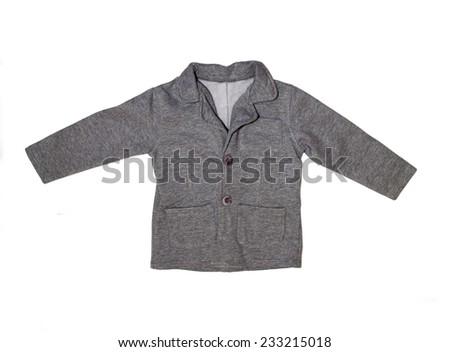 gray children's jacket