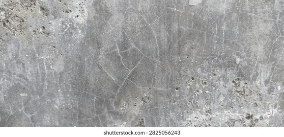 Gray Concrete Texture Background with rough cement surface, fine cracks, stains and natural imperfections, ideal for architectural designs, industrial backgrounds and graphic projects