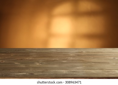 gray desk space